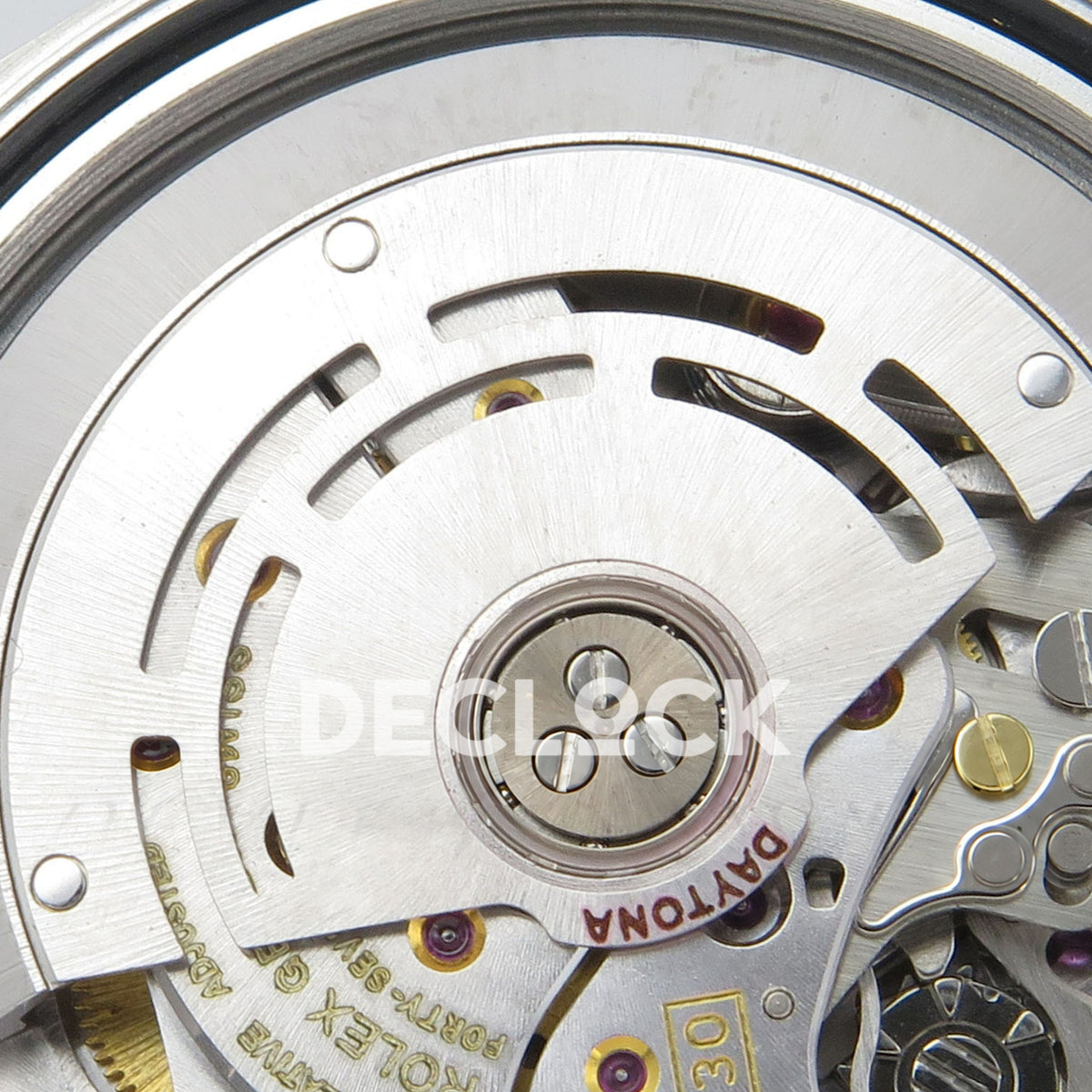 Rolex Daytona 116509 AVF replica - original rotor slots, screws, silver finish and red Daytona inscription