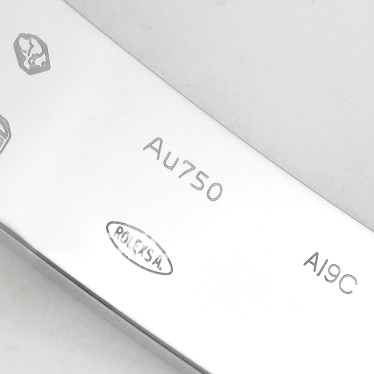 Rolex Daytona 116509 QF Gain Weight replica - original Au750 and AJ9C clasp markings