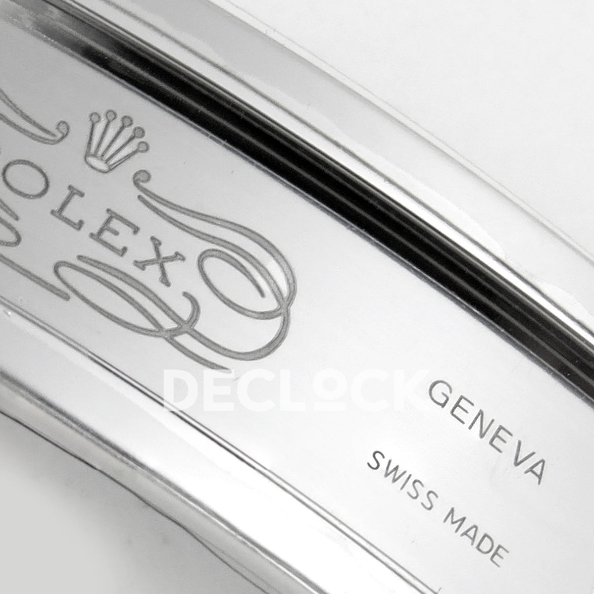 Rolex Daytona 116509 VF replica - original Rolex crown and Geneva Swiss Made clasp engravings