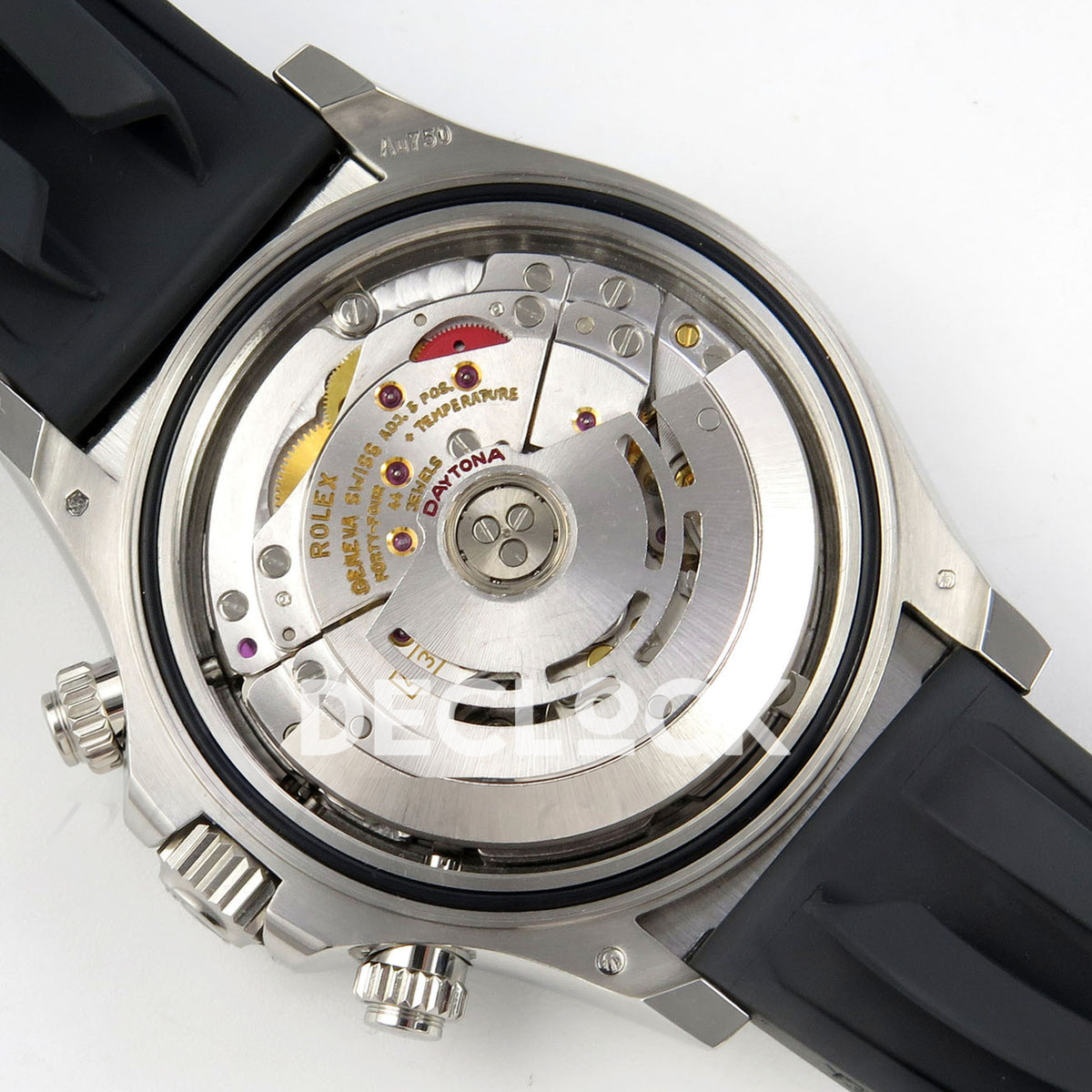 Rolex Daytona 116519 VF replica - original silver rotor, Rolex engravings and movement in an alternate rotor position