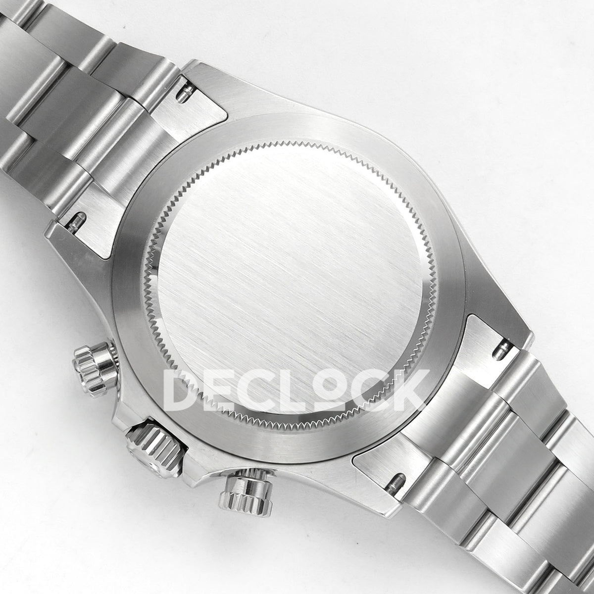 Rolex Daytona 116520 VSF VS4130 black replica - solid stainless-steel caseback