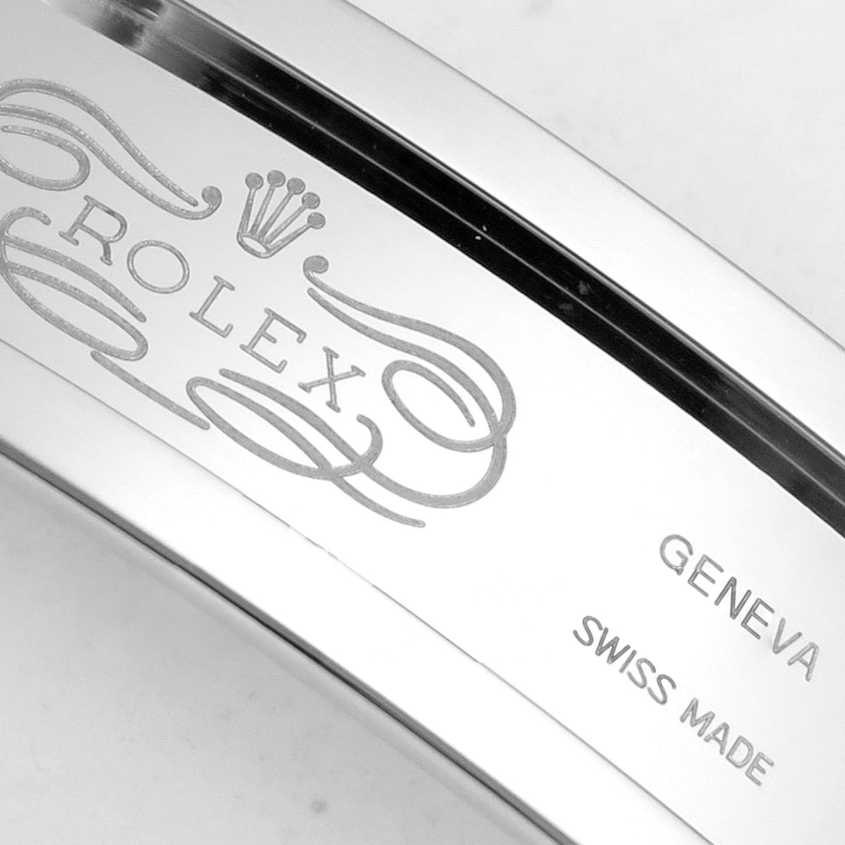 Rolex Daytona 116520 VSF VS4130 black replica - Rolex and Geneva Swiss Made clasp engravings