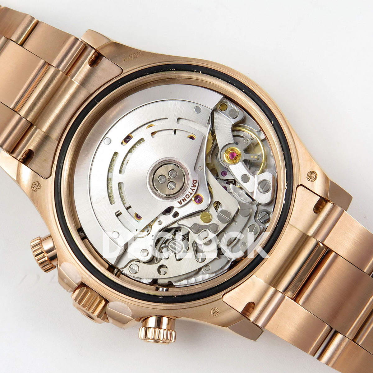 Rolex Daytona 116595RBOW AVF replica - original movement with silver rotor in an alternate position