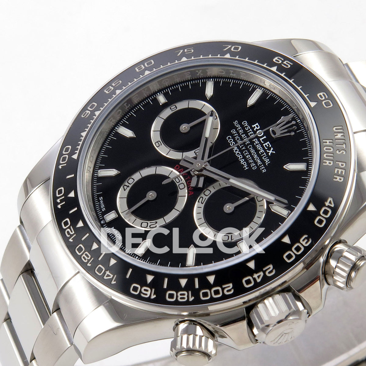 Rolex Daytona 126500 BTF replica, chronograph subdial detail