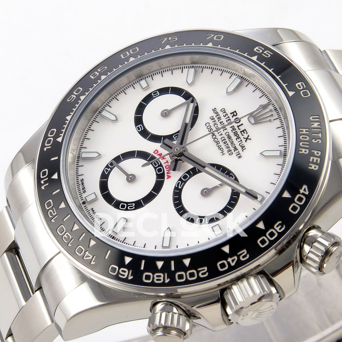 Rolex Daytona 126500 BTF replica, chronograph subdial detail