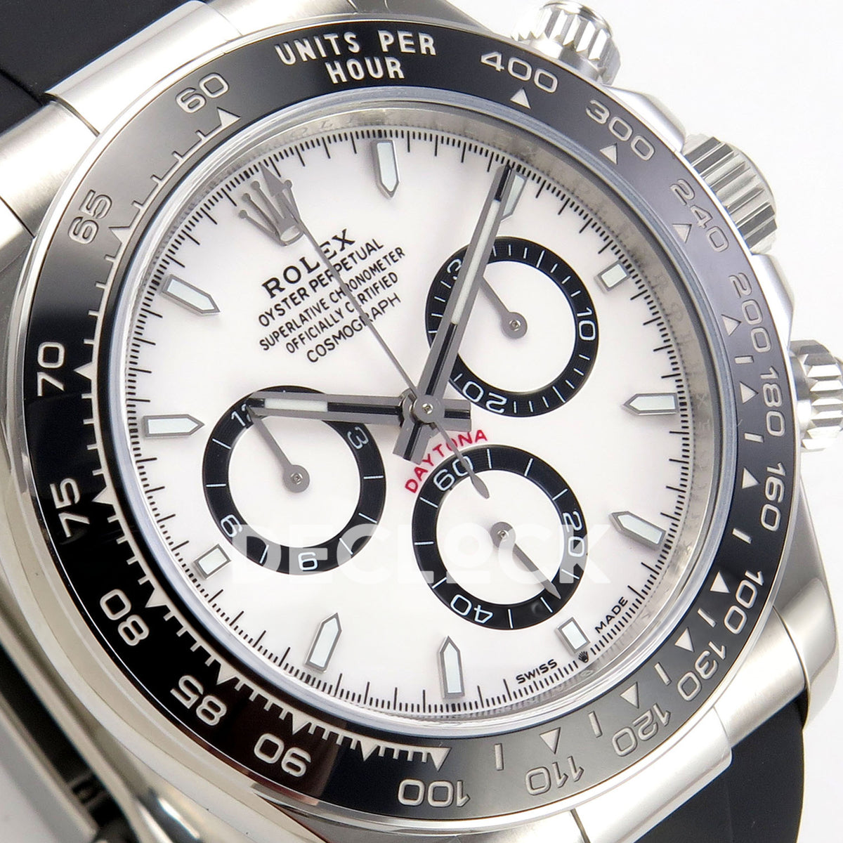 Rolex Daytona 126500 BTF replica, chronograph subdial detail