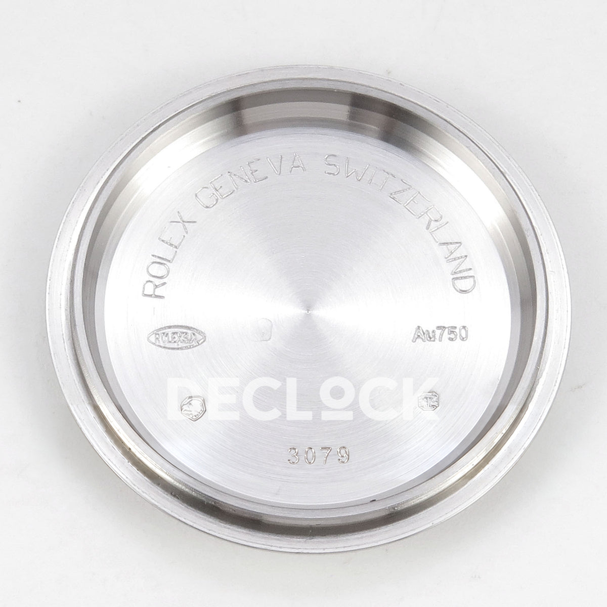 Rolex Daytona 126500 BTF replica, detached caseback interior