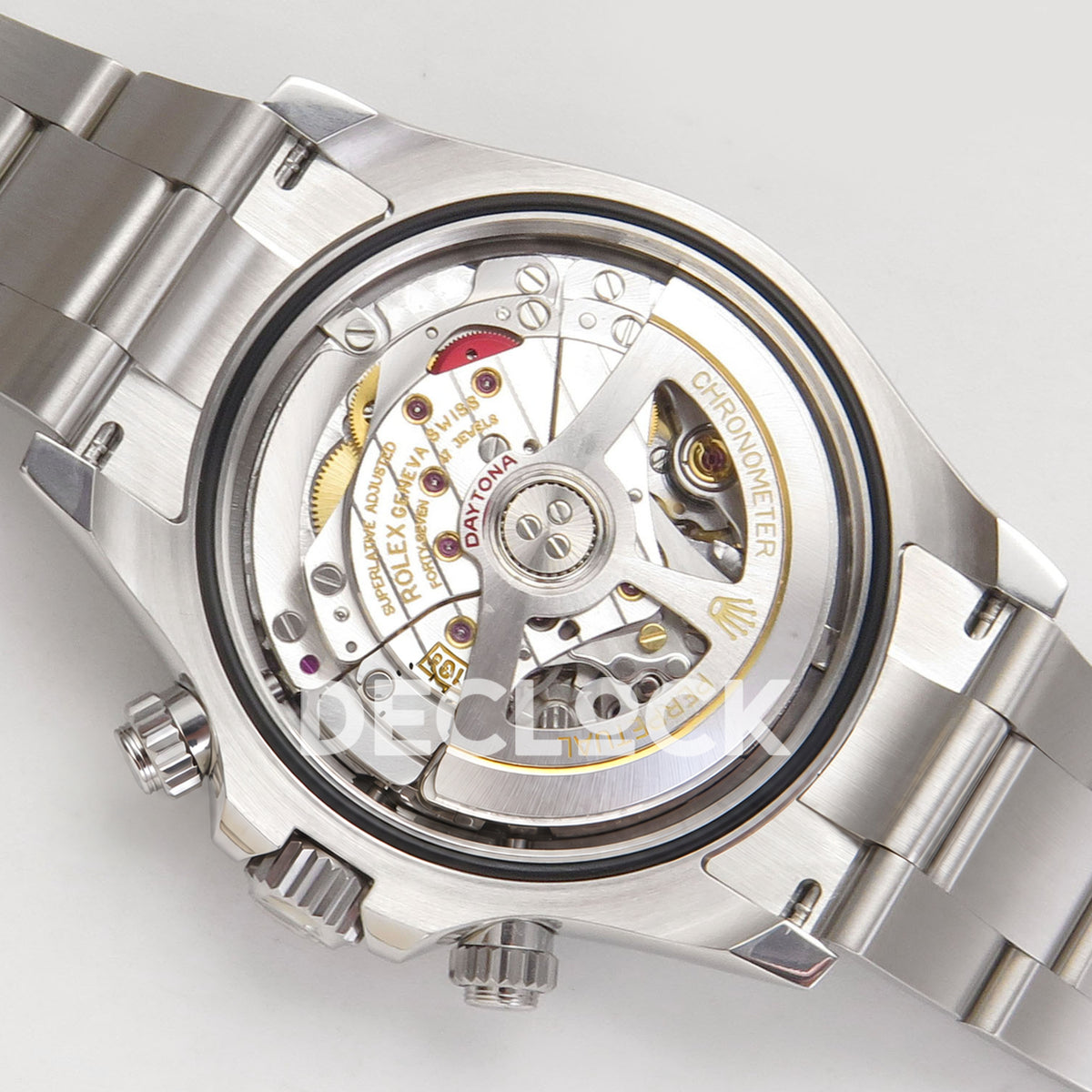 Rolex Daytona 126500 WF replica, JH4131 movement with rotor turned right
