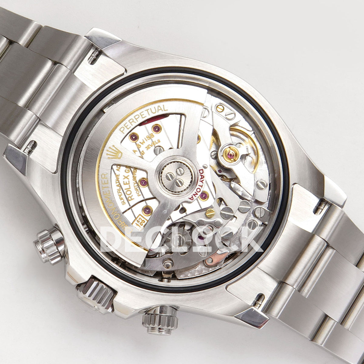 Rolex Daytona 126500 WF replica, JH4131 movement with rotor turned left