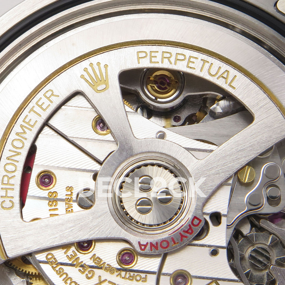 Rolex Daytona 126500 WF replica, rotor close-up