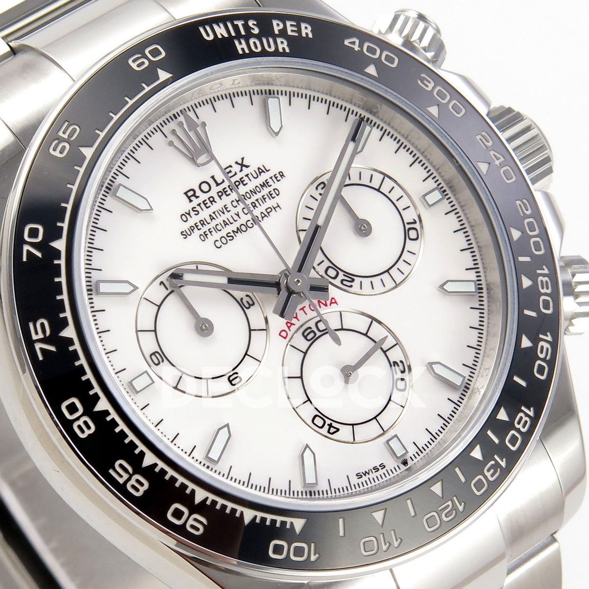 Rolex Daytona 126502 BTF replica, dial inscription detail