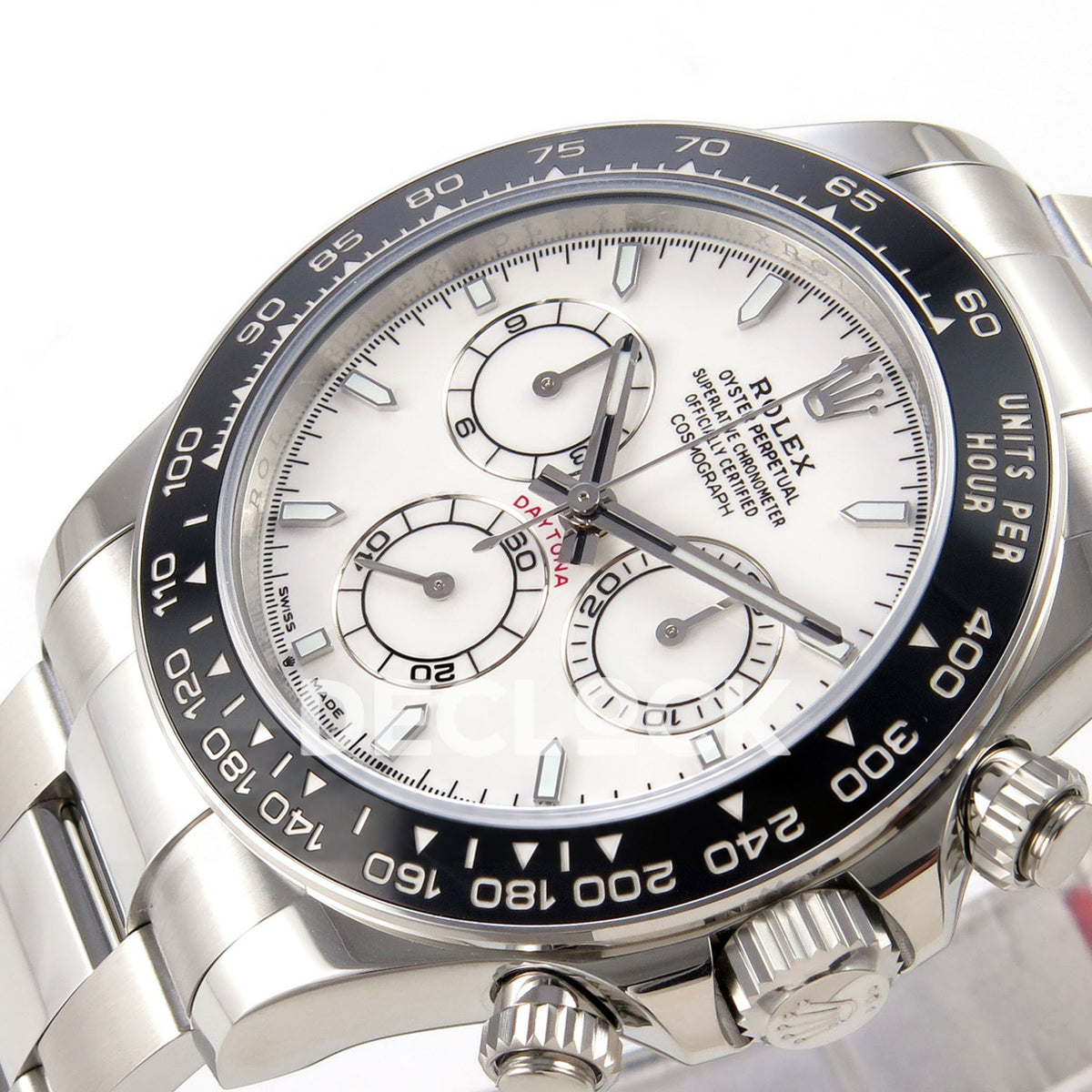 Rolex Daytona 126502 BTF replica, chronograph subdial detail