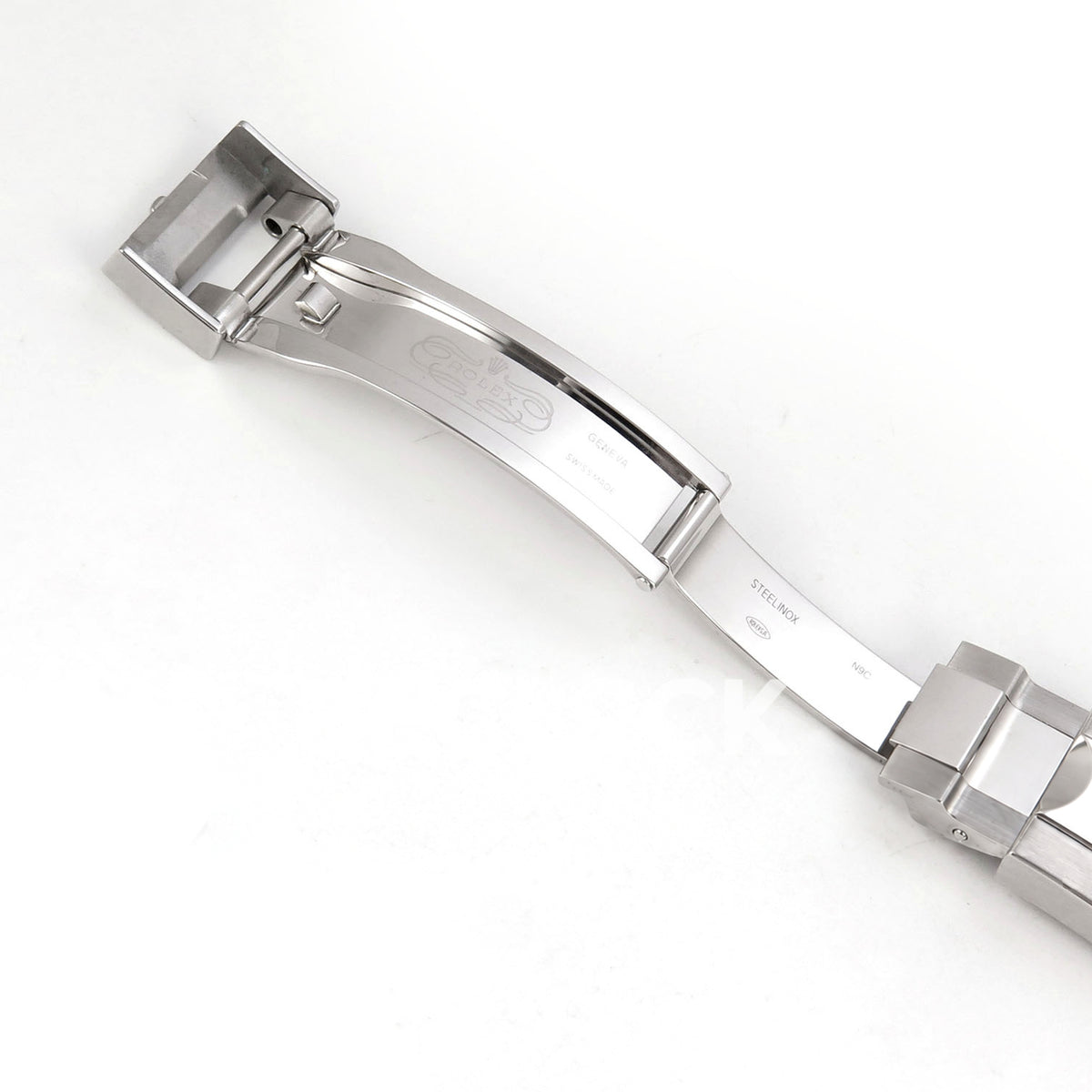 Rolex Daytona 126502 QF replica - folding clasp mechanism and steel bracelet