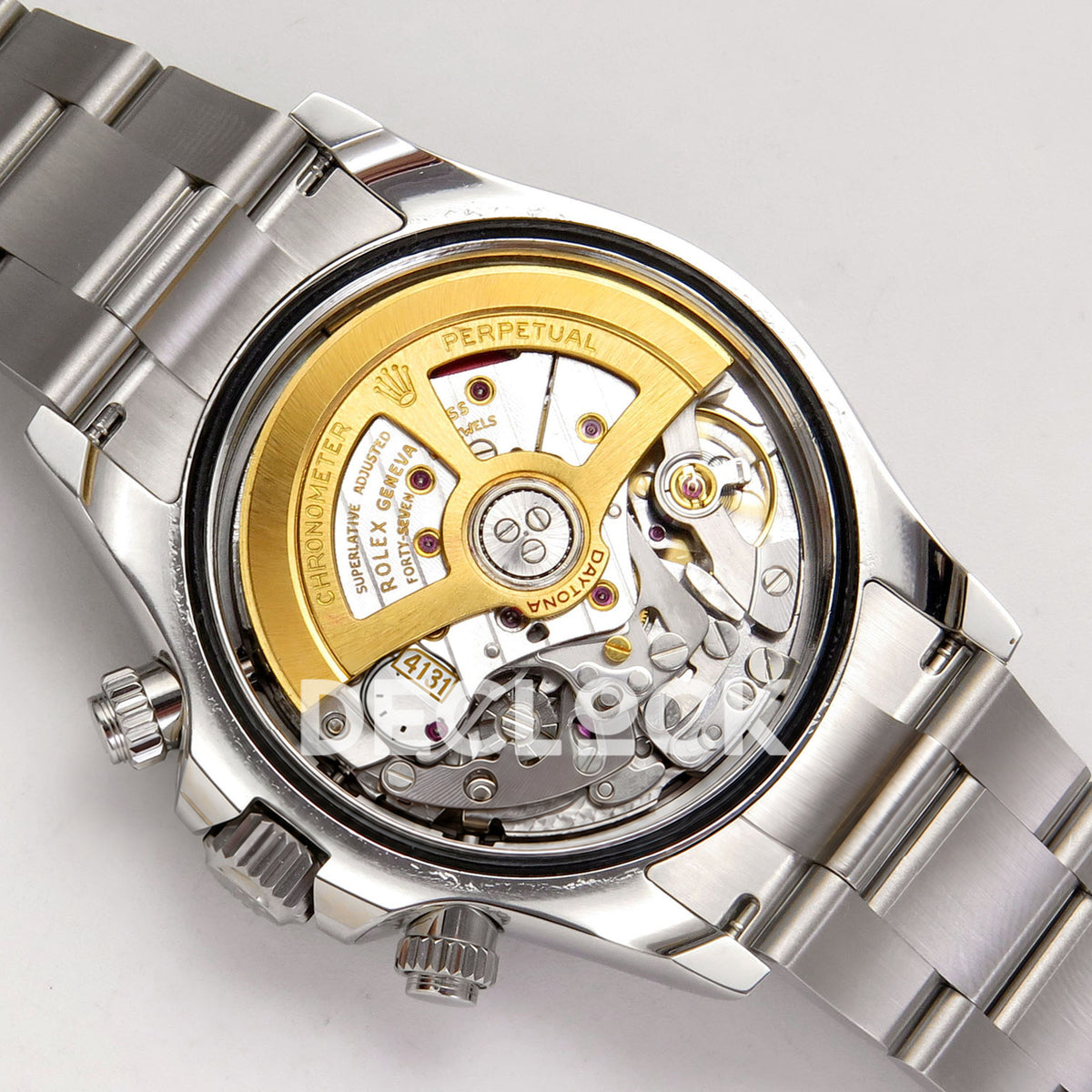 Rolex Daytona 126502 QF replica - automatic movement with gold-tone decorated rotor