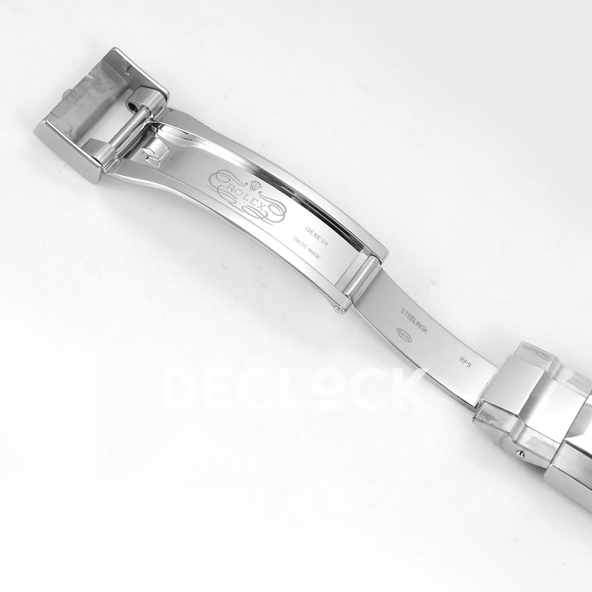 Rolex Daytona 126502 ERF replica - folding clasp mechanism and steel bracelet