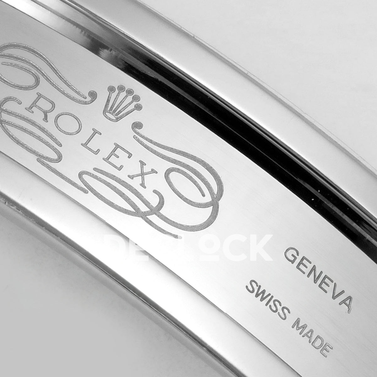 Rolex Daytona 126502 ERF replica - clasp engraving close-up