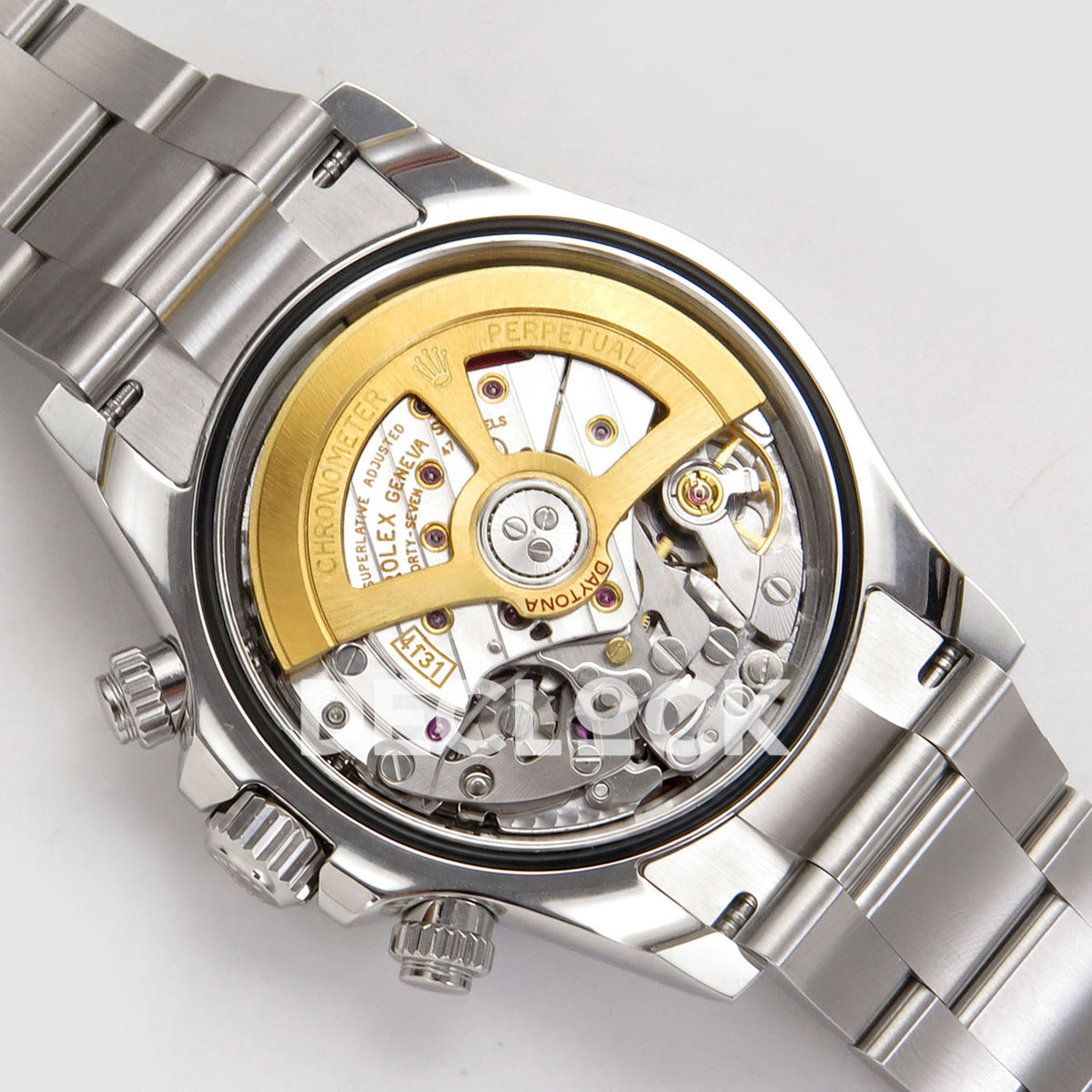 Rolex Daytona 126502 ERF replica - automatic movement with gold-tone decorated rotor