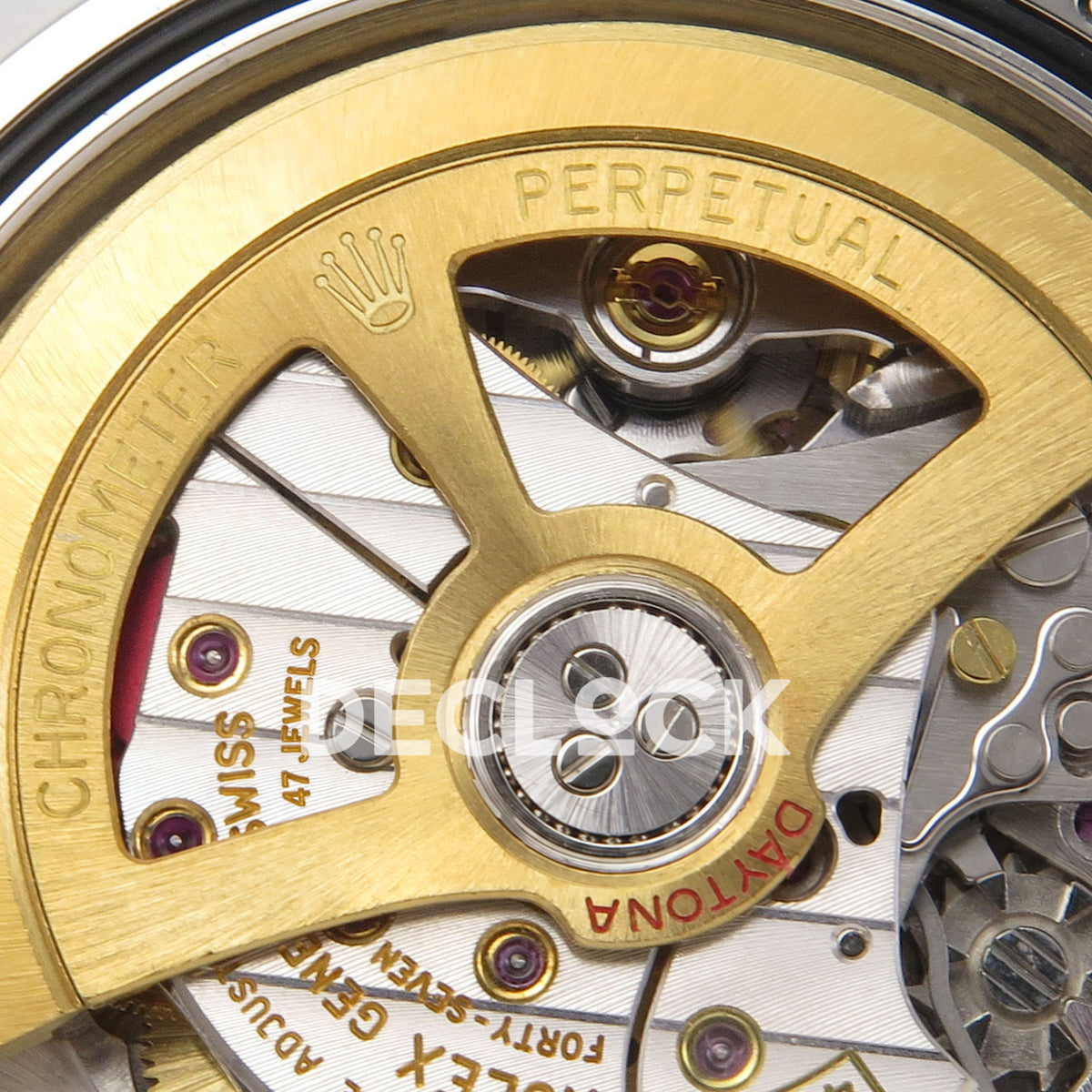 Rolex Daytona 126502 ERF replica - decorated winding rotor close-up