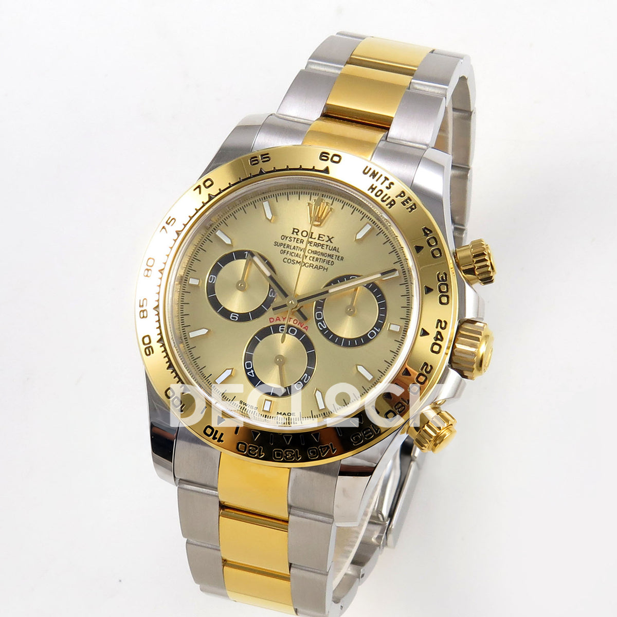Rolex Daytona 126503 BTF replica, angled front view