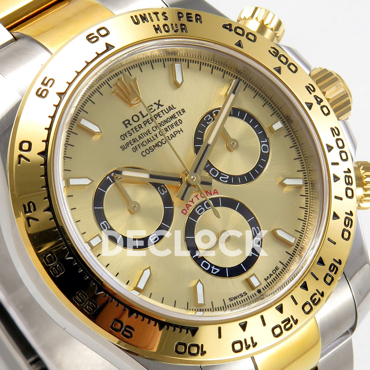Rolex Daytona 126503 BTF replica, chronograph subdial detail