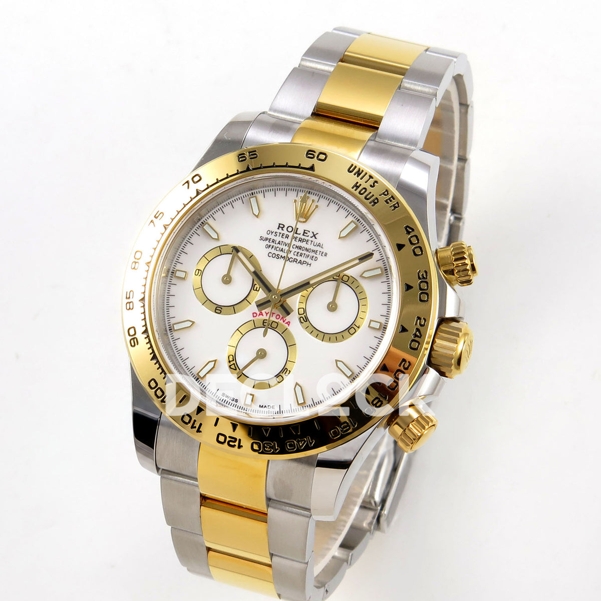 Rolex Daytona 126503 BTF replica, angled front view