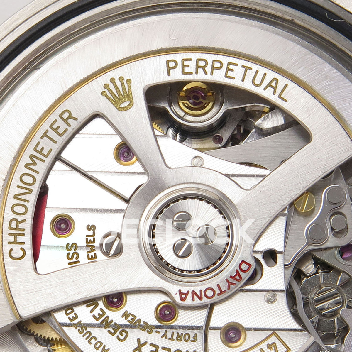 Rolex Daytona 126503 BTF replica, rotor and jewel detail
