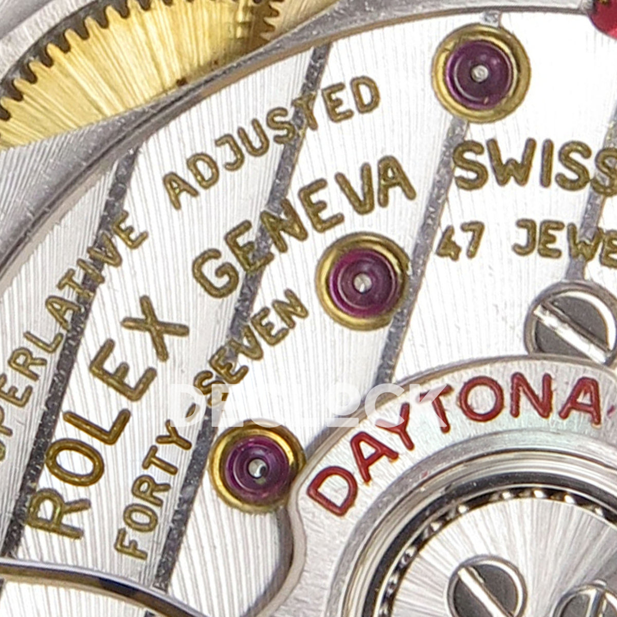 Rolex Daytona 126503 BTF replica, movement engravings