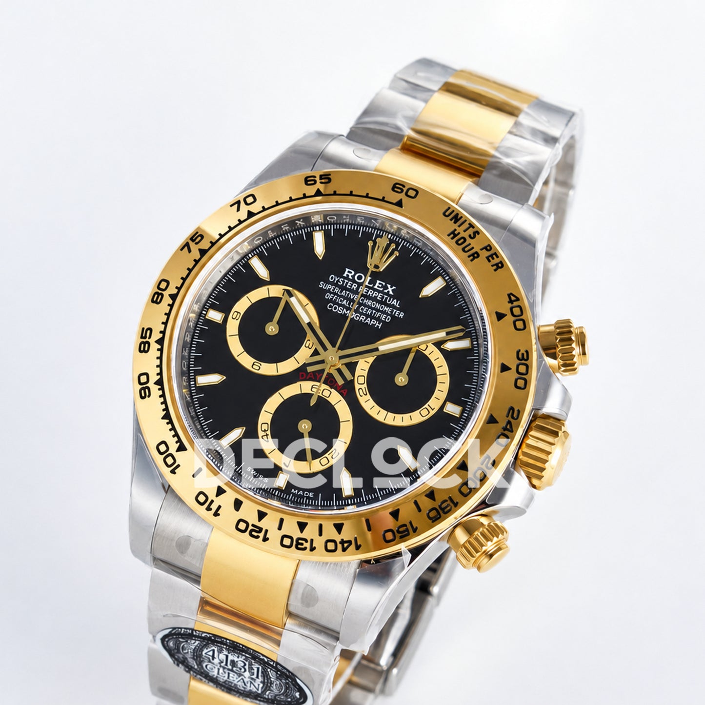 Rolex Daytona 126503 Clean Black Dial on SS/YG Bracelet Super Clone DD4131