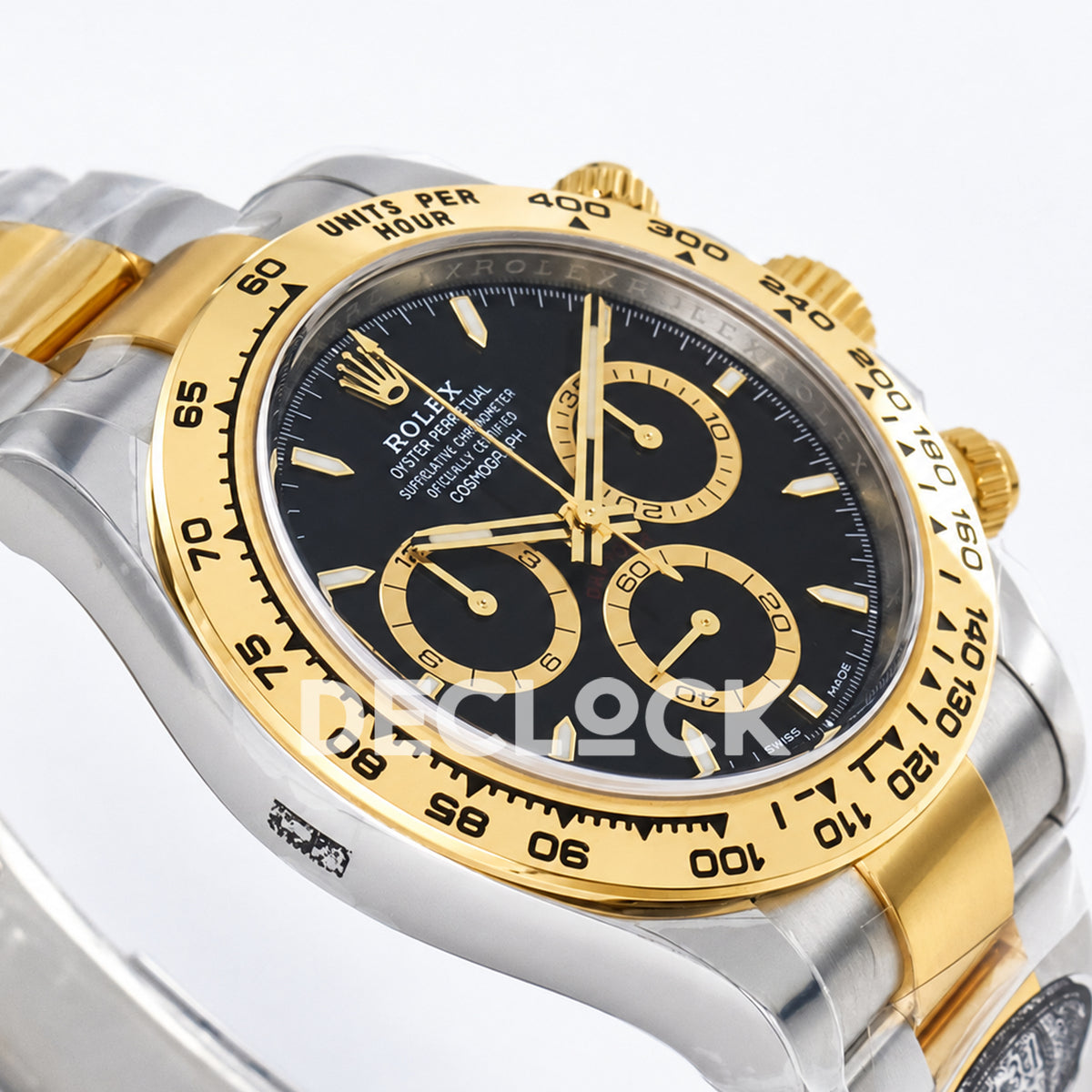 Rolex Daytona 126503 Clean Black Dial on SS/YG Bracelet Super Clone DD4131