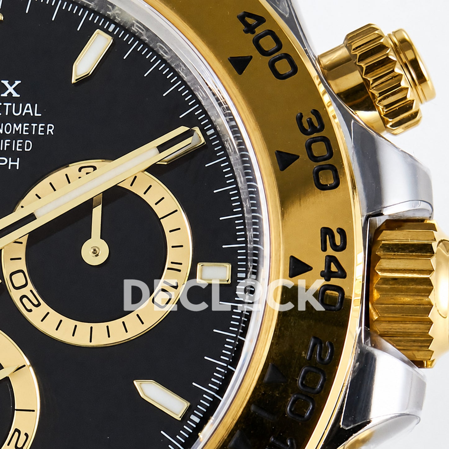 Rolex Daytona 126503 Clean Black Dial on SS/YG Bracelet Super Clone DD4131