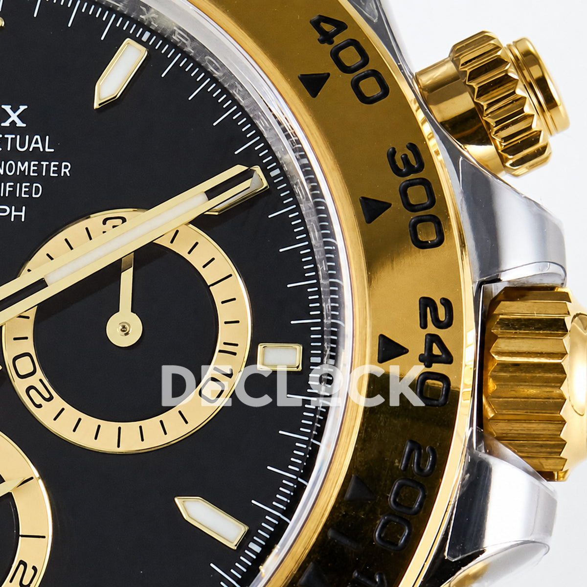 Rolex Daytona 126503 Clean Black Dial on SS/YG Bracelet Super Clone DD4131