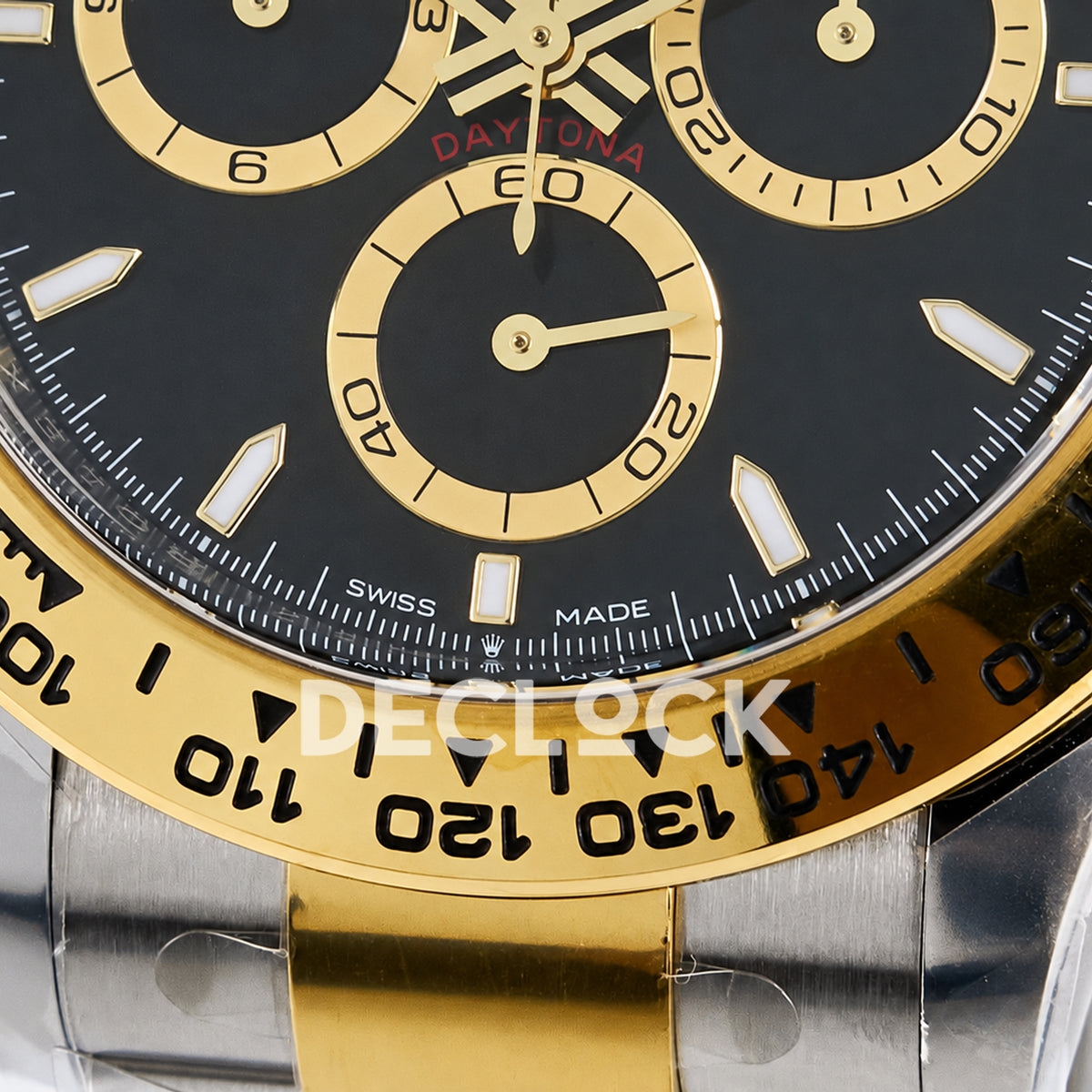 Rolex Daytona 126503 Clean Black Dial on SS/YG Bracelet Super Clone DD4131