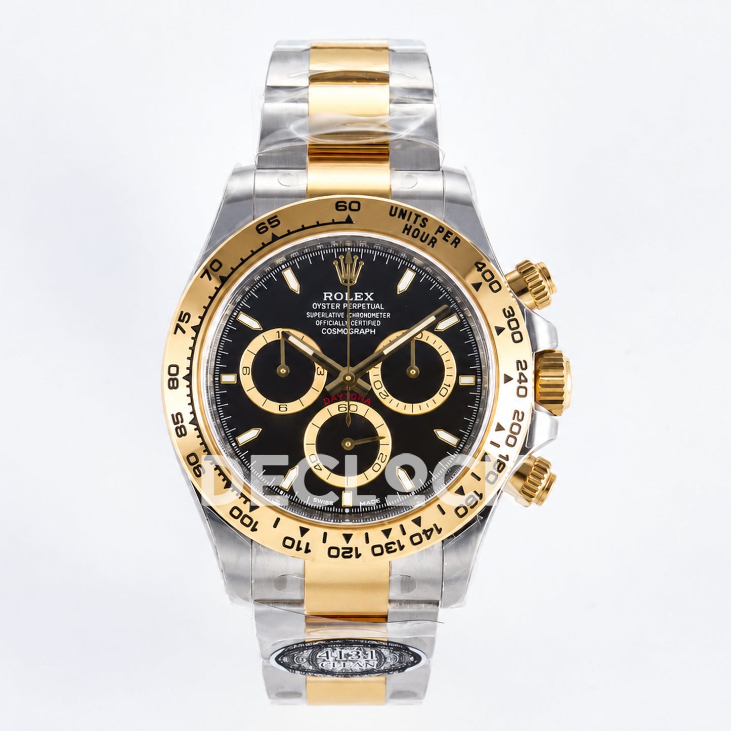 Rolex Daytona 126503 Clean Black Dial on SS/YG Bracelet Super Clone DD4131