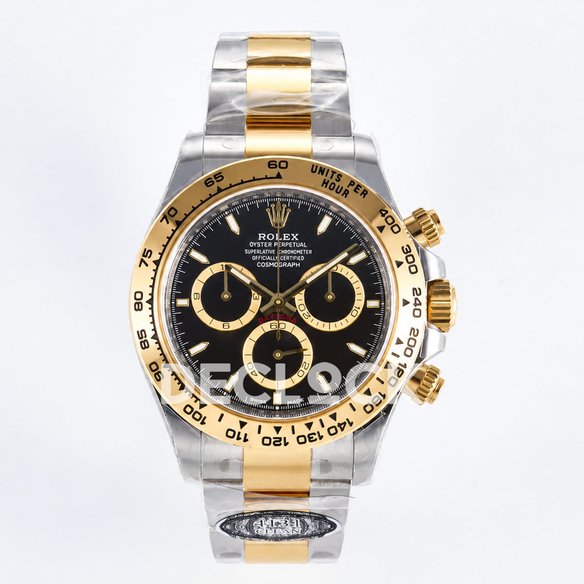 Rolex Daytona 126503 Clean Black Dial on SS/YG Bracelet Super Clone DD4131