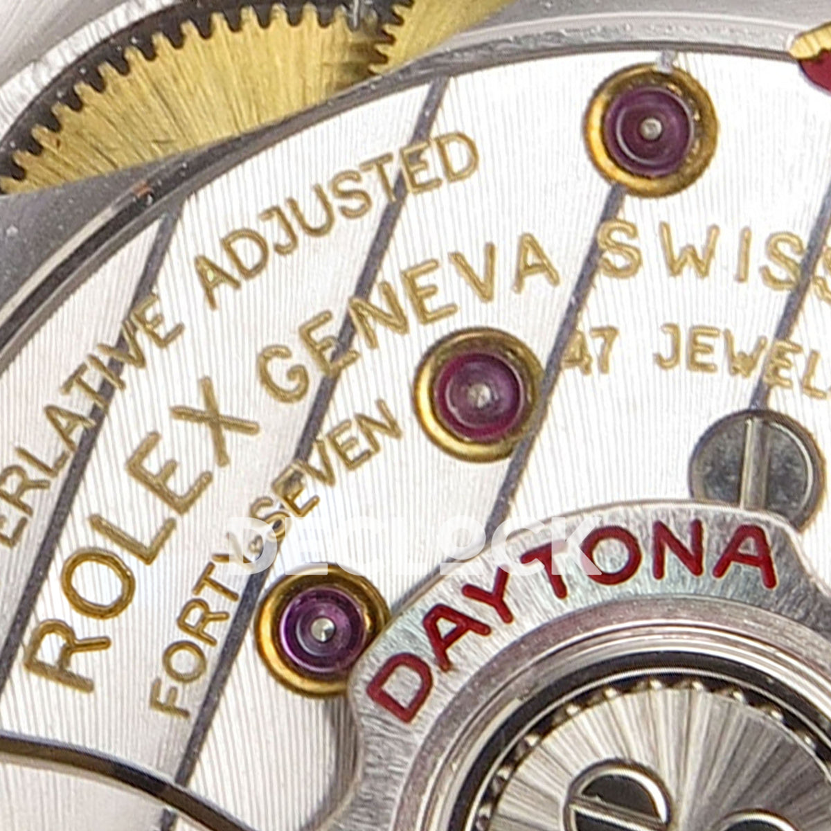Rolex Daytona 126503 WF replica, movement engravings