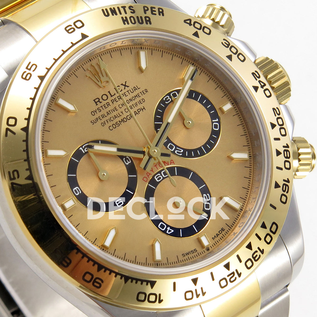 Rolex Daytona 126503 WF replica, chronograph subdial detail
