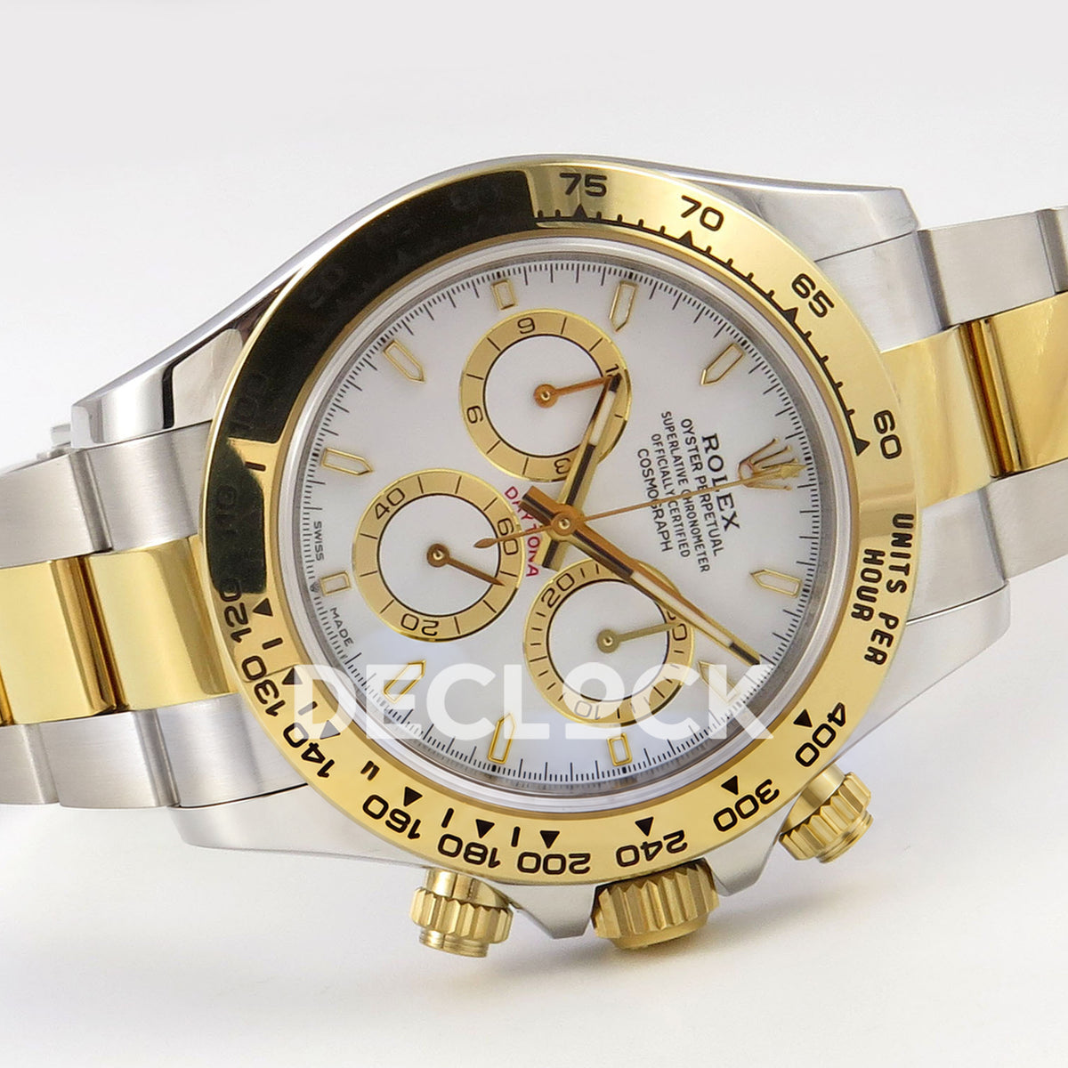Rolex Daytona 126503 WF replica, angled full watch view