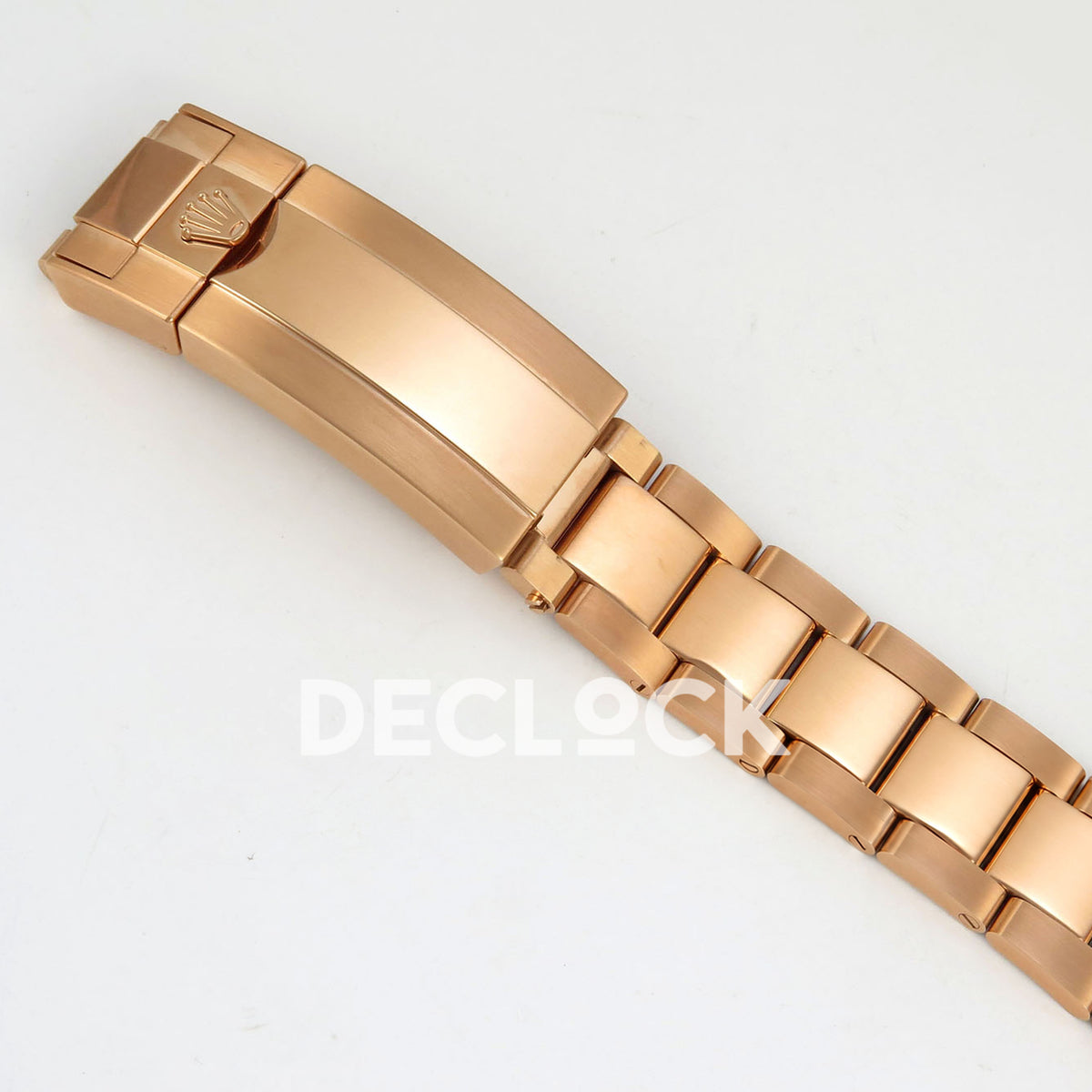 Rolex Daytona 126505 BTF replica - rose-gold-tone closed clasp and bracelet links