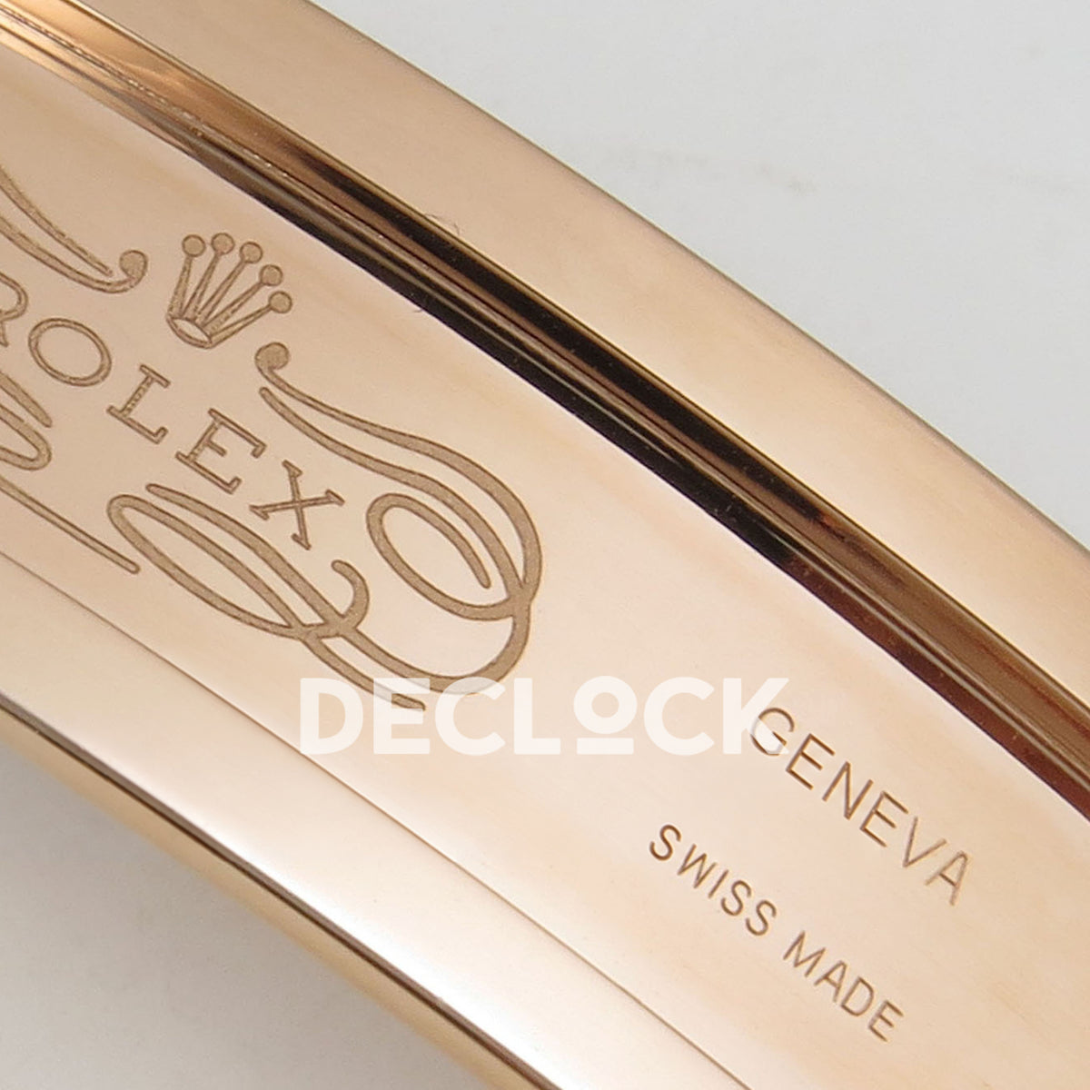 Rolex Daytona 126505 BTF replica - original Rolex crown and Geneva Swiss Made clasp engravings