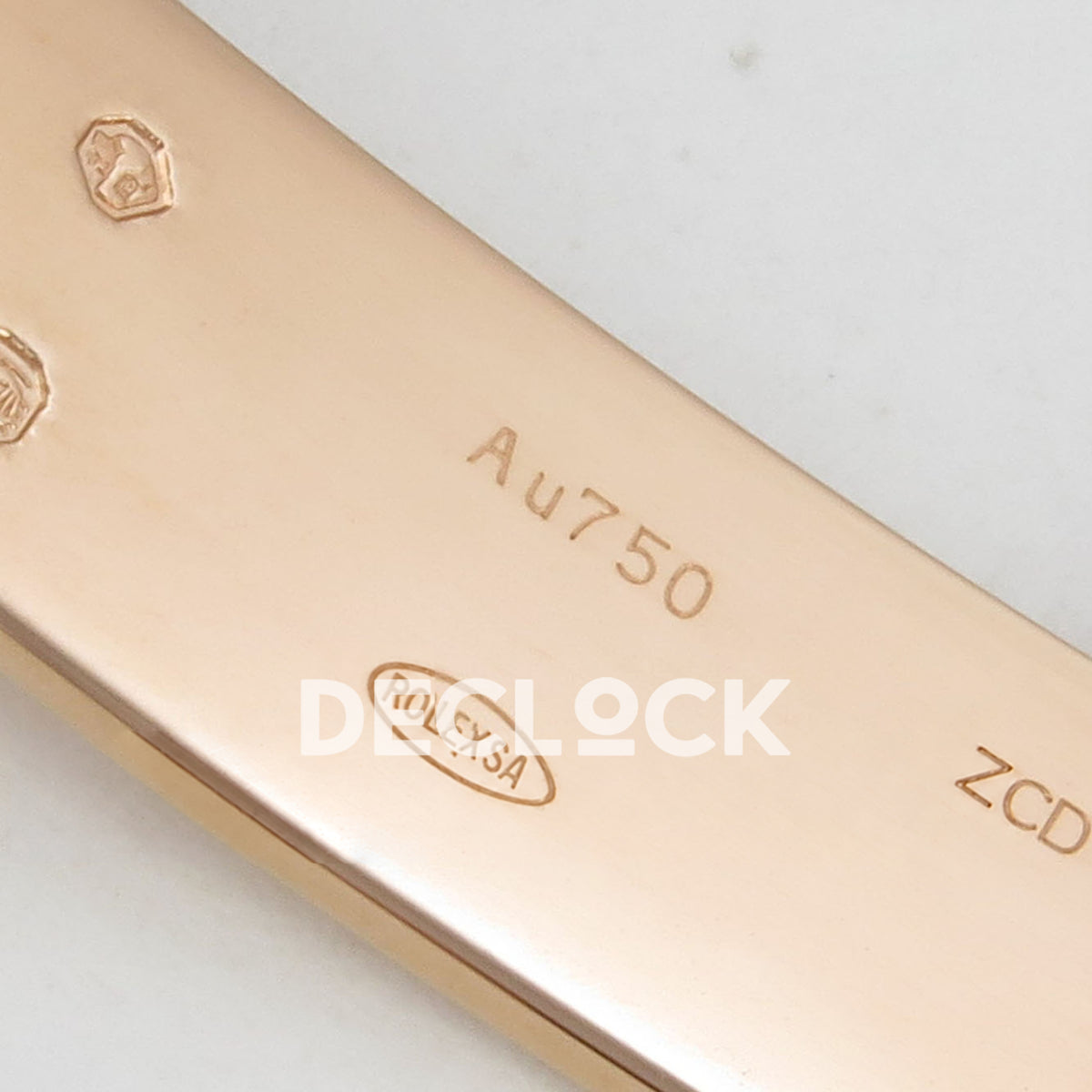 Rolex Daytona 126505 BTF replica - original Au750, Rolexsa and ZCD clasp markings