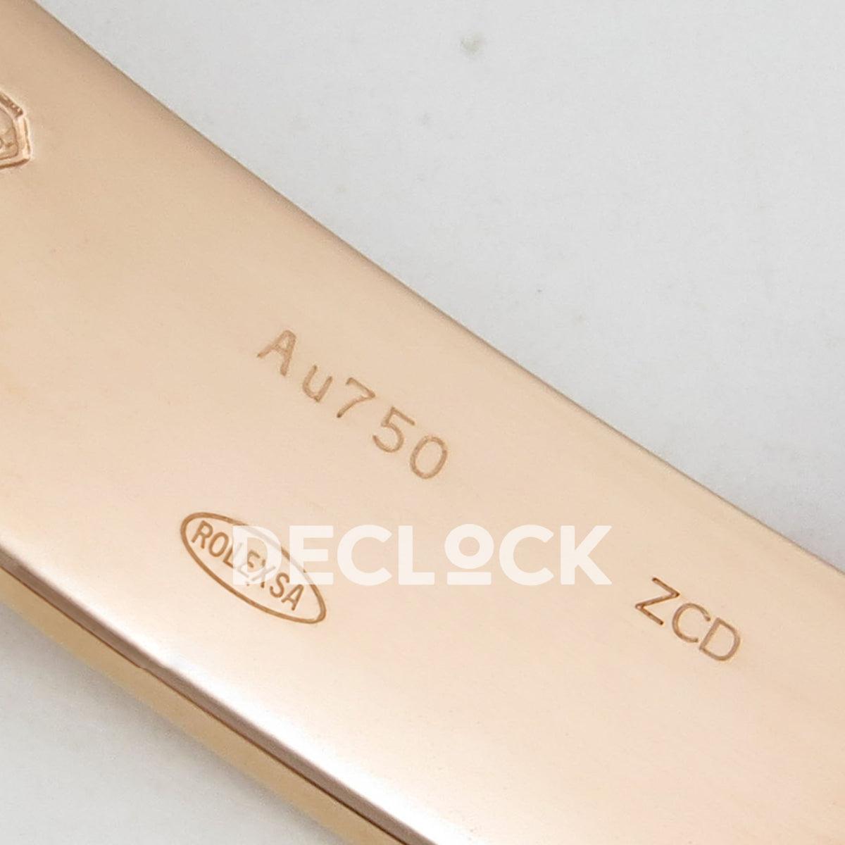 Rolex Daytona 126505 BTF replica - original Au750, Rolexsa and ZCD clasp markings