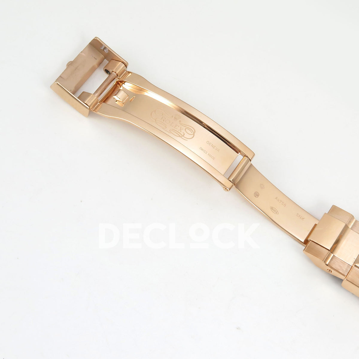 Rolex Daytona 126505 VSF replica - open folding clasp and extension