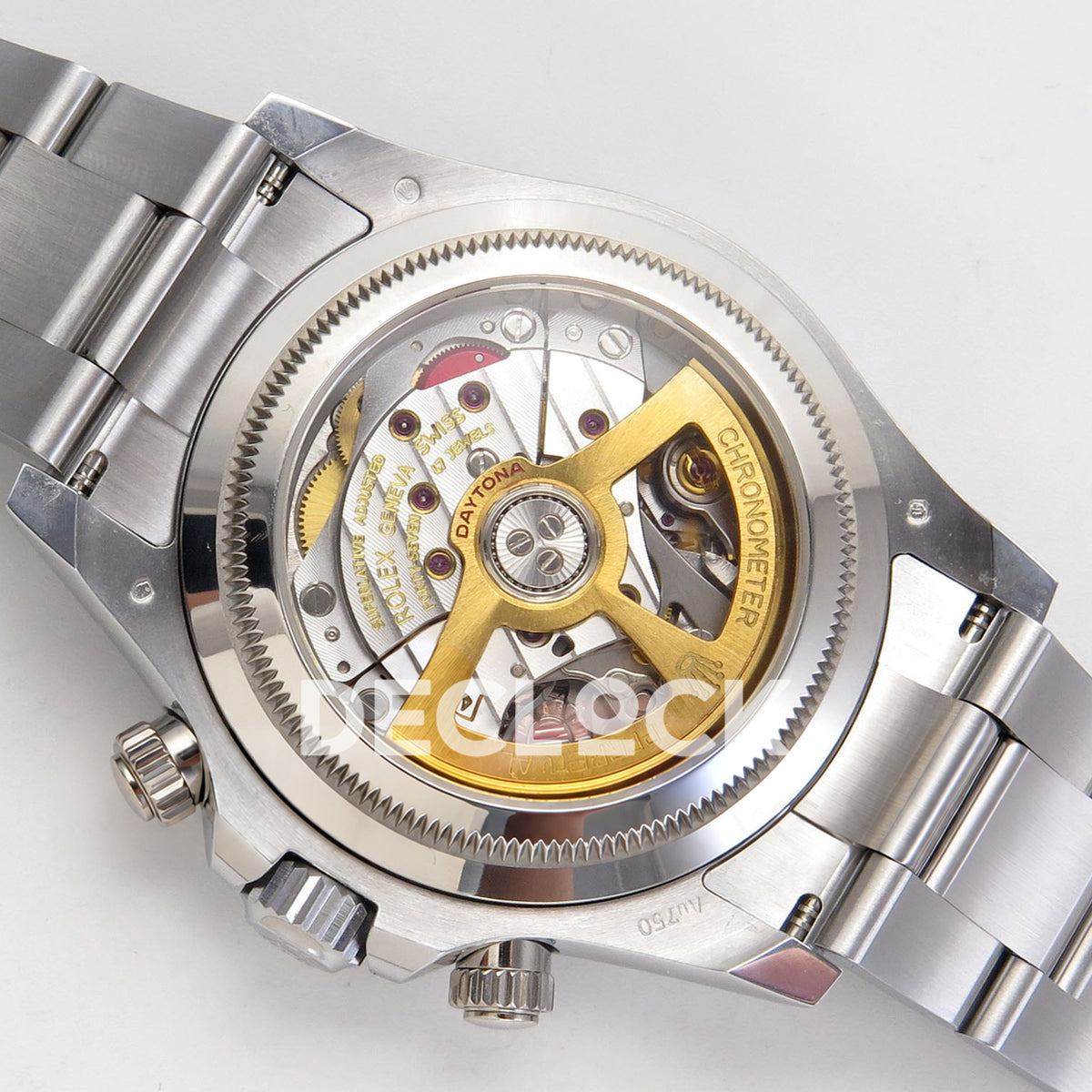 Rolex Daytona 126506 BTF replica, sapphire exhibition caseback