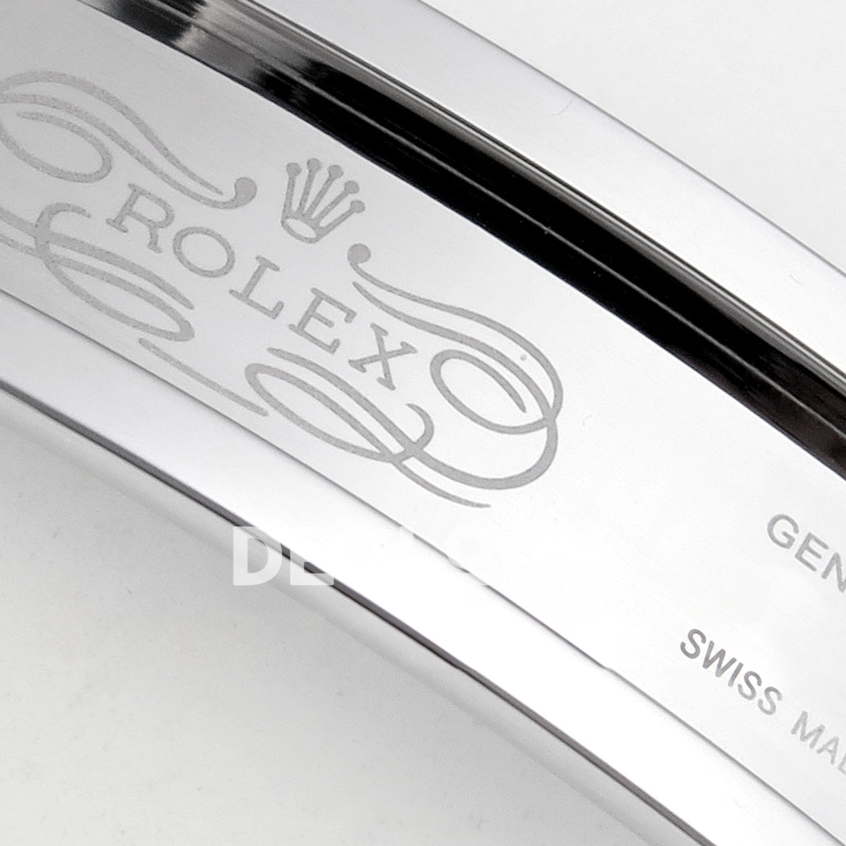 Rolex Daytona 126506 BTF replica, Rolex clasp engraving