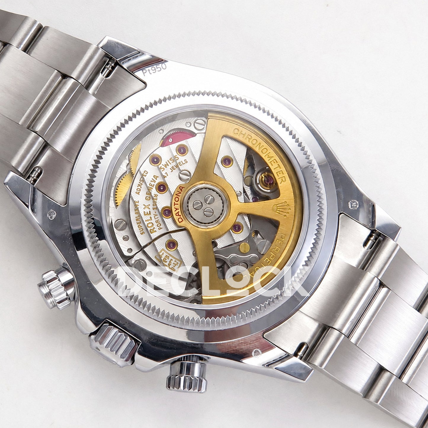 Rolex Daytona 40mm 126506 Ice Blue Arabic QF JH4131 Free Sprung Replica