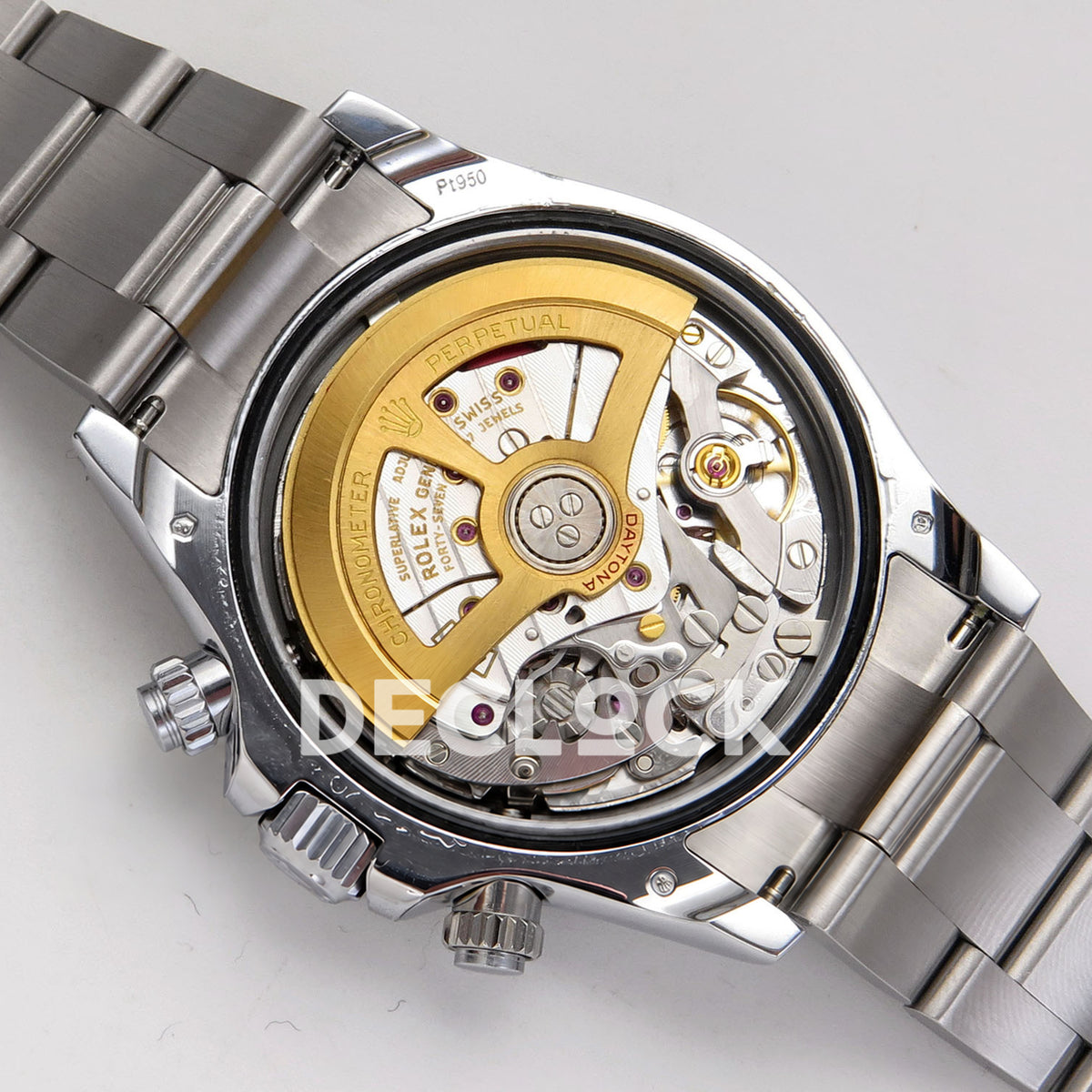 Rolex Daytona 126506 QF V13 ice-blue dial replica - automatic chronograph movement with rotor in another position