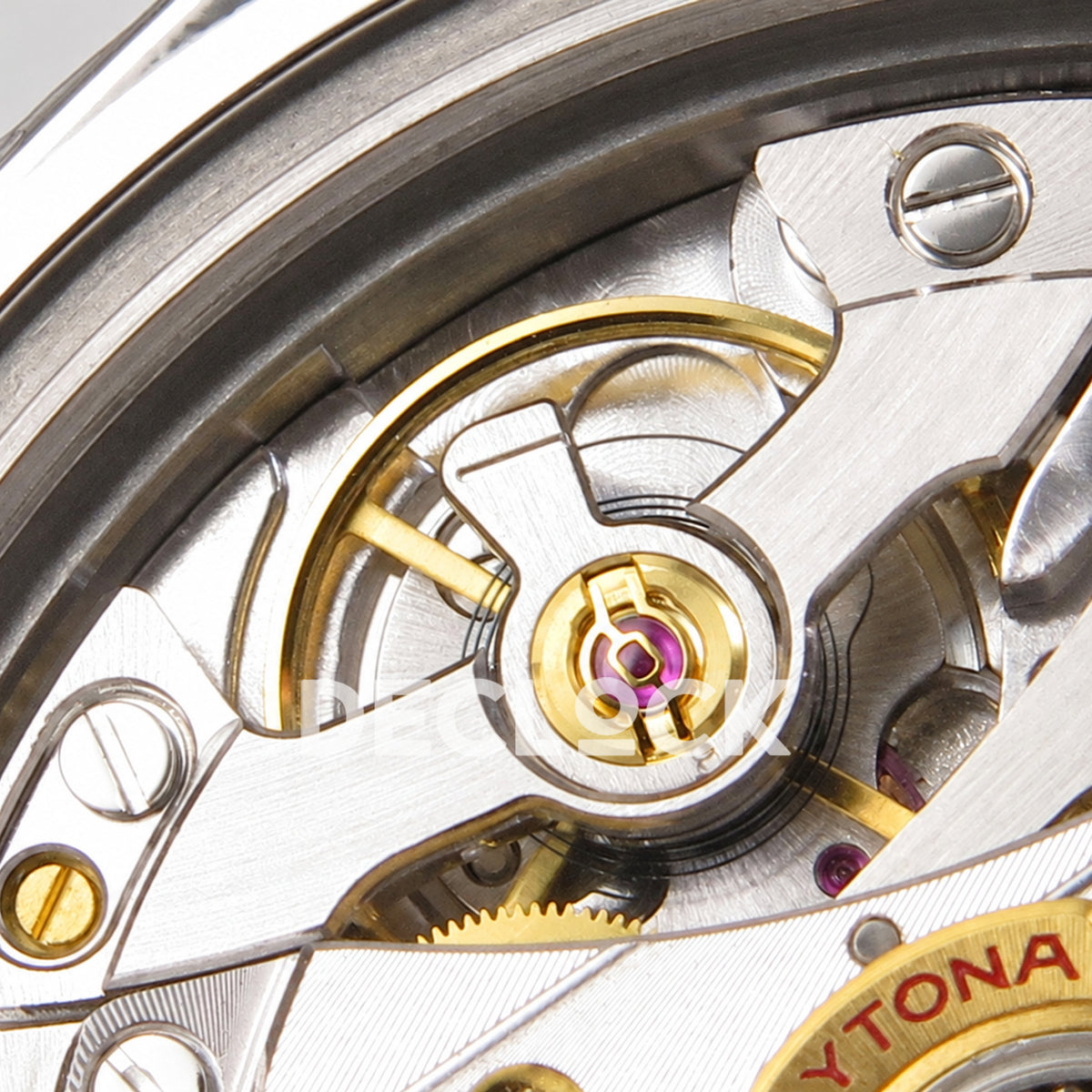 Rolex Daytona 126506 VSF, ice blue diamond markers, VS4131 V3s weighted — balance detail