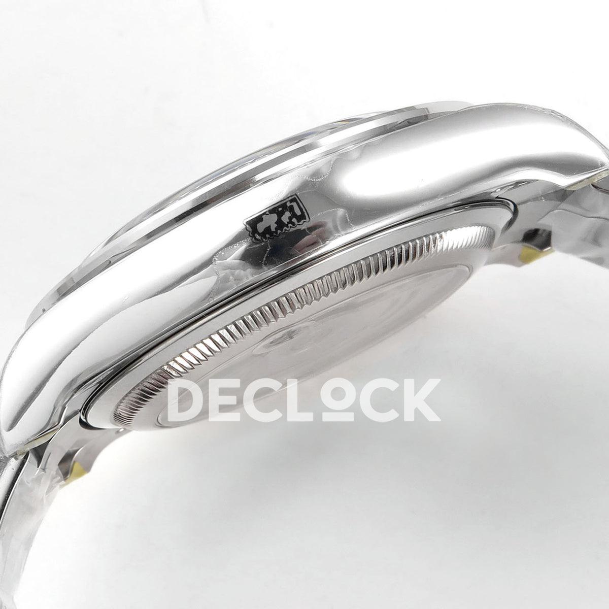 Rolex Daytona 126506 VSF DD4802 gem-marker replica - polished stainless-steel case profile