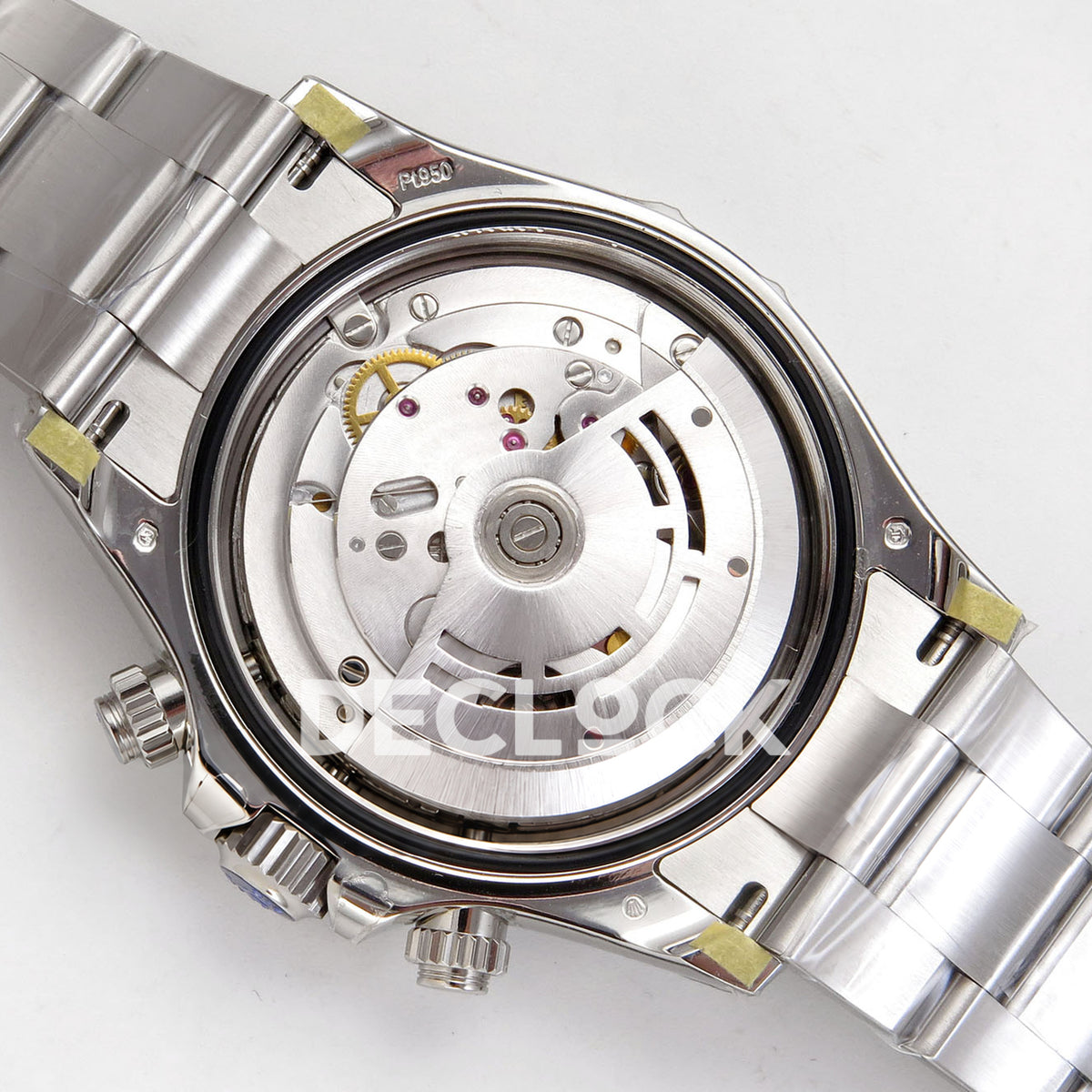 Rolex Daytona 126506 VSF DD4802 gem-marker replica - Dandong 4802 automatic chronograph with caseback removed