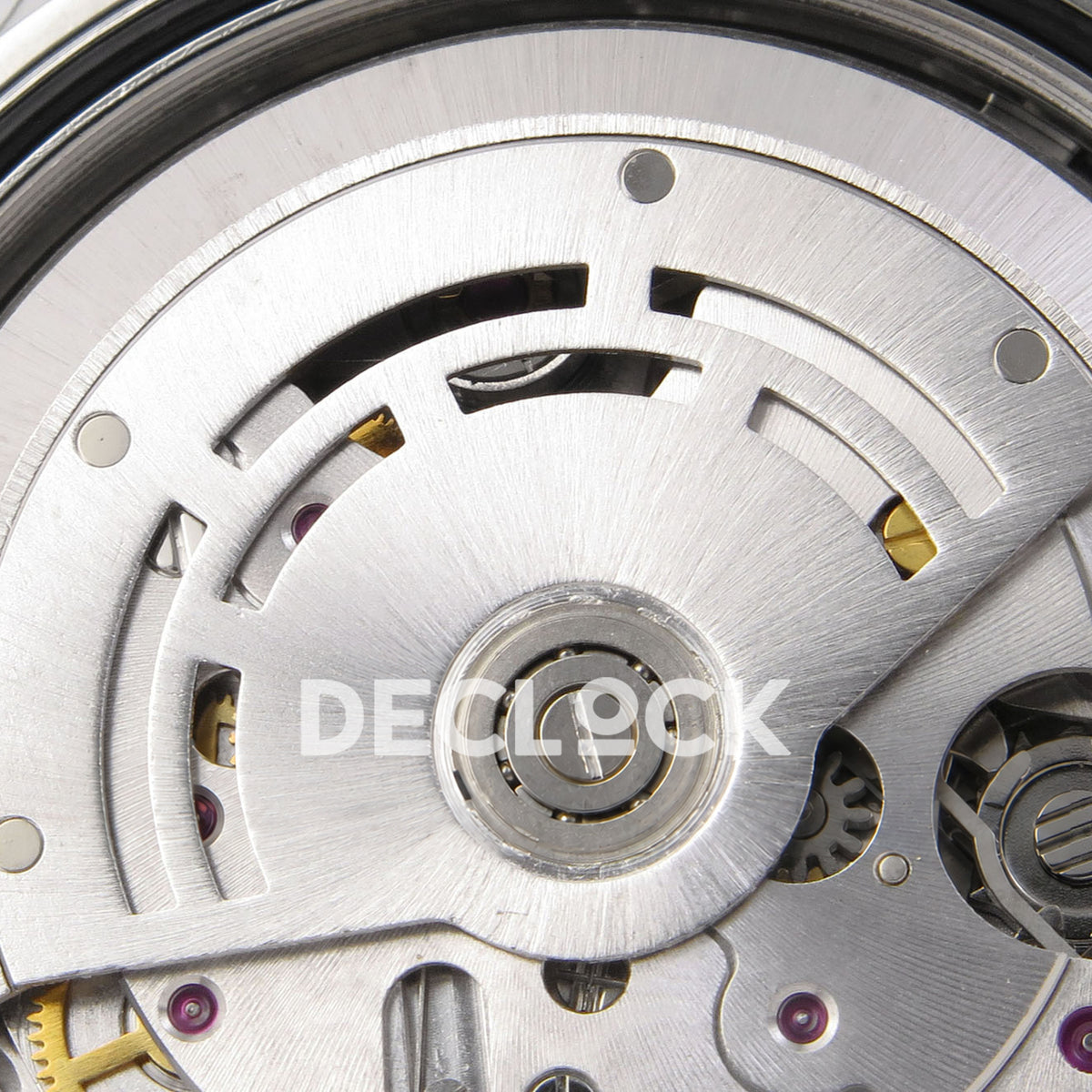 Rolex Daytona 126506 VSF DD4802 stick-marker replica - automatic winding rotor and movement components close-up